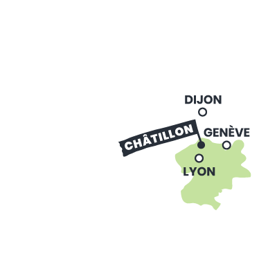 Carte de France, Châtillon-sur-Chalaronne